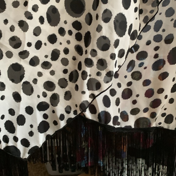Black & White LuLaRoe Lindsay Kimono - NWOT Small - Picture 7 of 9